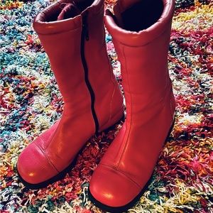 Hot pink Fluevog Unity Shannon